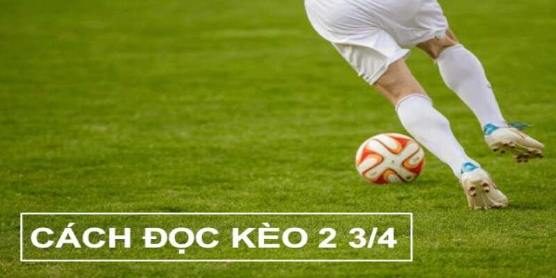 Cách đọc kèo cược 2 3/4 anh em cần biết