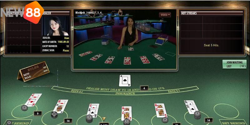 Kinh nghiệm chơi blackjack thắng lớn cho anh em