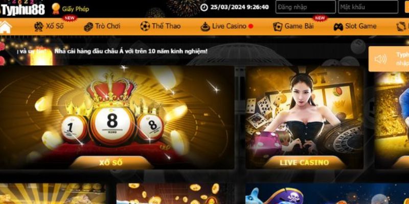 Thông tin cơ bản về nhà cái uy tín hàng đầu Typhu88