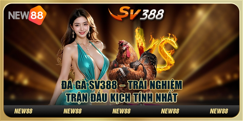 Đá gà sv388 tại New88 – Trải nghiệm trận đấu kịch tính nhất