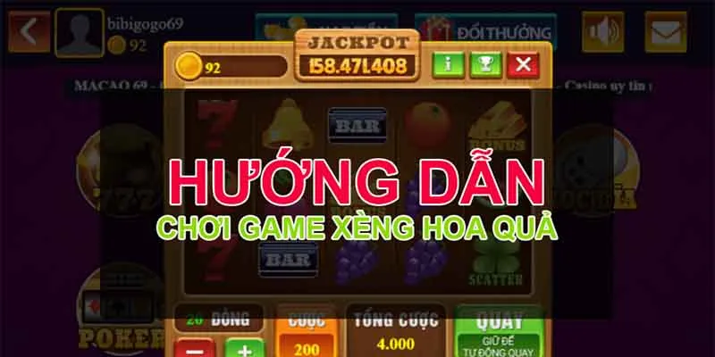 Luật chơi và các biểu tượng trong game xèng hoa quả