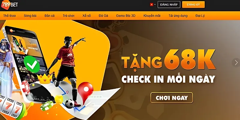 Cơ hội thắng lớn mỗi ngày khi đăng nhập 789BET