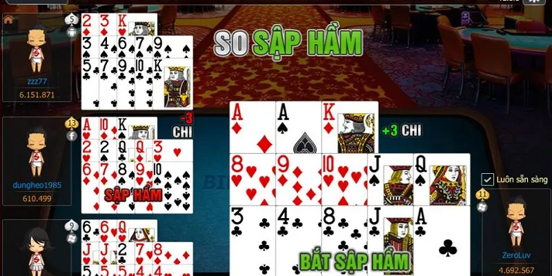 Các loại mậu binh 5 lá khác nhau phổ biến