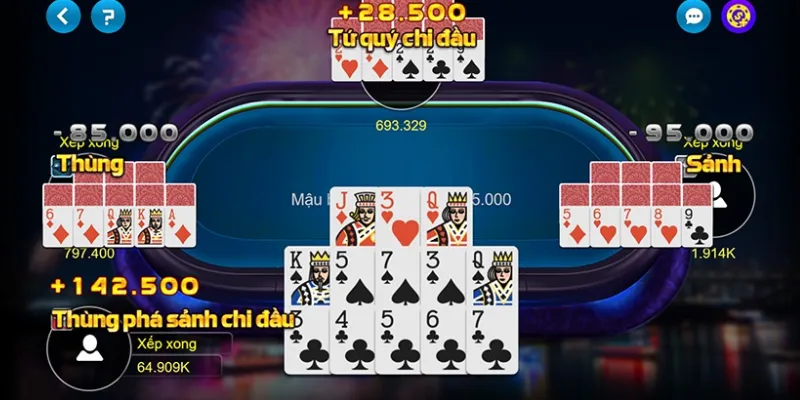 Chiến thuật chơi Mậu binh 5 lá hiệu quả