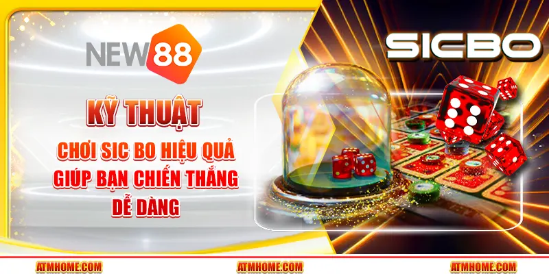 Kỹ thuật chơi Sic Bo hiệu quả giúp bạn chiến thắng dễ dàng