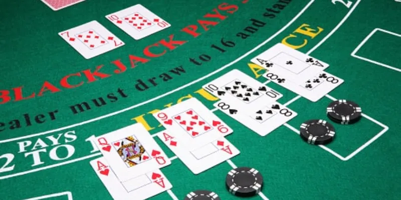 Một số loại cược trong blackjack