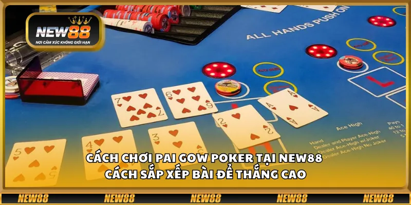 Cách chơi Pai Gow Poker tại New88 – Cách sắp xếp bài để thắng cao